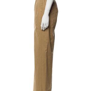 ADEAM Khaki Shibuya Wide-Leg Trench Pants